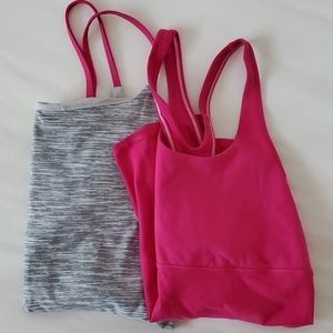 Two Lululemon tanks